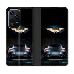 Housse cuir portefeuille Pour Honor 200 Lite 5G Aston Martin