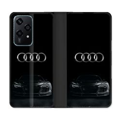 Housse cuir portefeuille Pour Honor 200 Lite 5G Audi