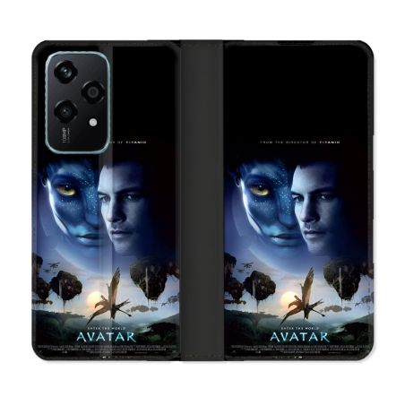 Housse cuir portefeuille Pour Honor 200 Lite 5G Avatar