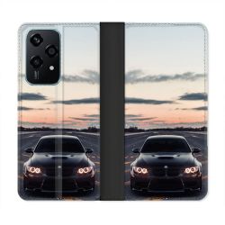 Housse cuir portefeuille Pour Honor 200 Lite 5G BMW Serie