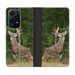 Housse cuir portefeuille Pour Honor 200 Lite 5G Chasse Cerf
