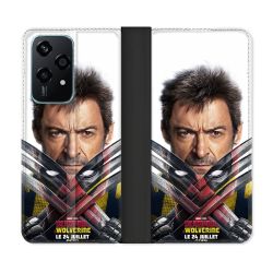 Housse cuir portefeuille Pour Honor 200 Lite 5G Deadpool Affiche