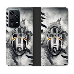 Housse cuir portefeuille Pour Honor 200 Lite 5G Foot Juventus Turin