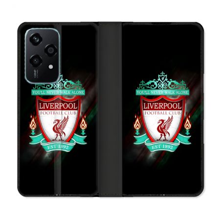 Housse cuir portefeuille Pour Honor 200 Lite 5G Foot Liverpool