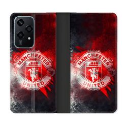 Housse cuir portefeuille Pour Honor 200 Lite 5G Foot Manchester United