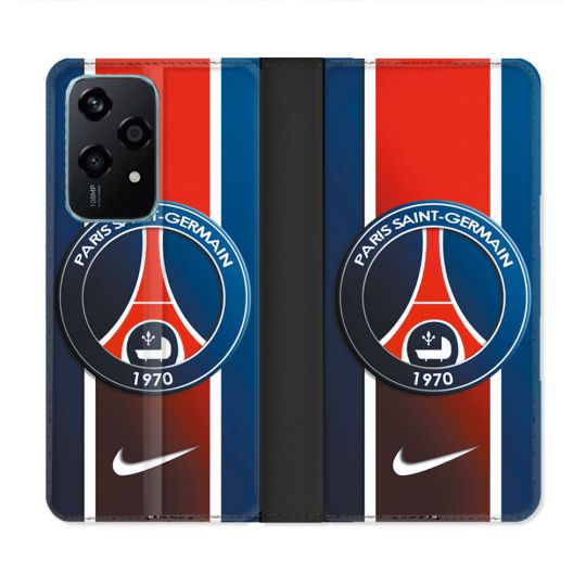 Housse cuir portefeuille Pour Honor 200 Lite 5G Foot PSG 1970