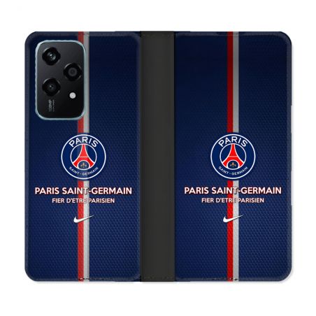 Housse cuir portefeuille Pour Honor 200 Lite 5G Foot PSG Fier