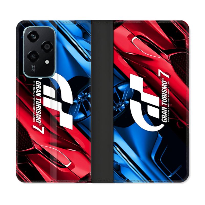 Housse cuir portefeuille Pour Honor 200 Lite 5G Gran Turismo