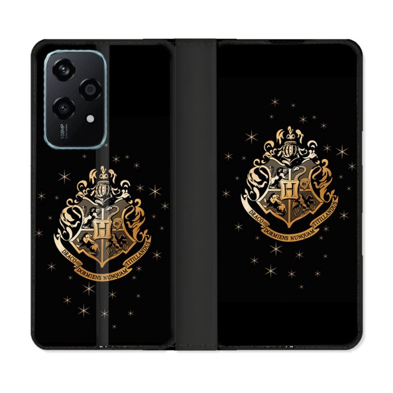Housse cuir portefeuille Pour Honor 200 Lite 5G Harry Potter Poudlard