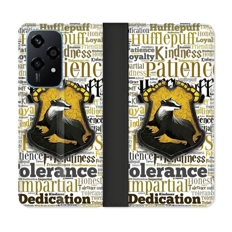 Housse cuir portefeuille Pour Honor 200 Lite 5G Harry Potter Poursouffle