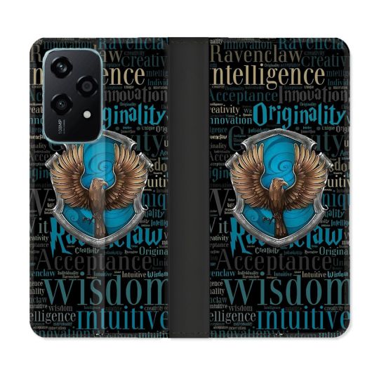 Housse cuir portefeuille Pour Honor 200 Lite 5G Harry Potter Serdaigle