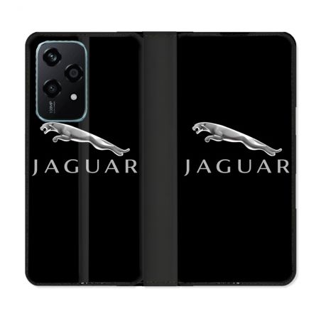 Housse cuir portefeuille Pour Honor 200 Lite 5G Jaguar