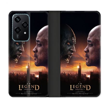 Housse cuir portefeuille Pour Honor 200 Lite 5G Je suis une Légende