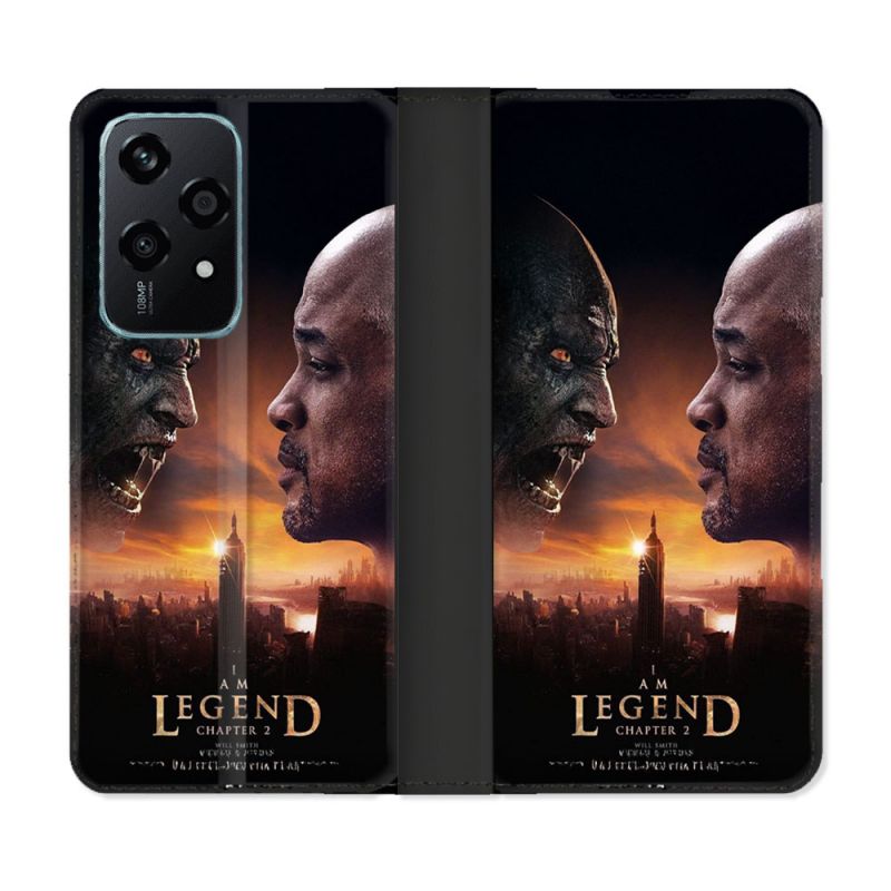 Housse cuir portefeuille Pour Honor 200 Lite 5G Je suis une Légende