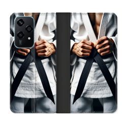 Housse cuir portefeuille Pour Honor 200 Lite 5G Kimono Ceinture
