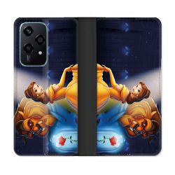 Housse cuir portefeuille Pour Honor 200 Lite 5G La Belle et La Bête