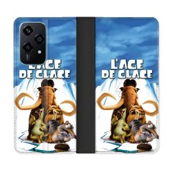 Housse cuir portefeuille Pour Honor 200 Lite 5G L'âge de Glace Affiche