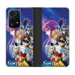 Housse cuir portefeuille Pour Honor 200 Lite 5G Les Chevaliers Du Zodiaque