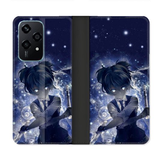 Housse cuir portefeuille Pour Honor 200 Lite 5G Manga Assassination Classroom Nagisa