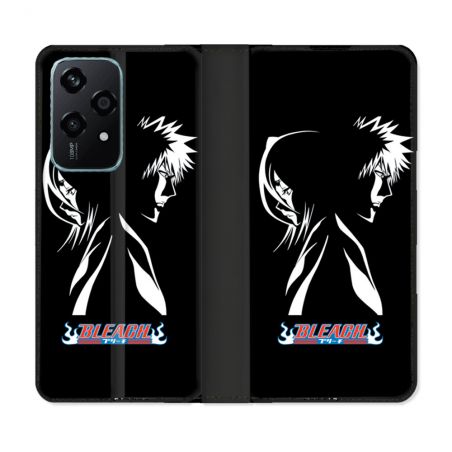 Housse cuir portefeuille Pour Honor 200 Lite 5G Manga Bleach Duo