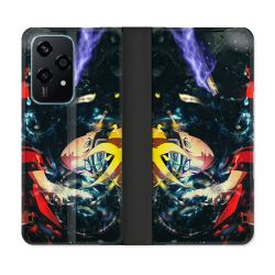 Housse cuir portefeuille Pour Honor 200 Lite 5G Manga Boruto Eclair