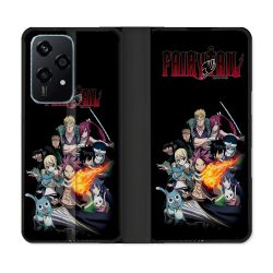 Housse cuir portefeuille Pour Honor 200 Lite 5G Manga Fairy Tail Logo Team
