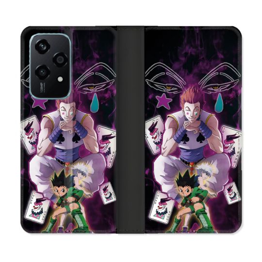 Housse cuir portefeuille Pour Honor 200 Lite 5G Manga Hunter X Hunter Hisoka
