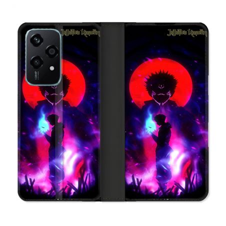 Housse cuir portefeuille Pour Honor 200 Lite 5G Manga Jujutsu Kaisen Itadori Sukuna