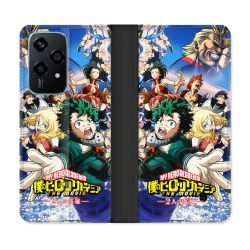 Housse cuir portefeuille Pour Honor 200 Lite 5G Manga My Hero Academia Affiche