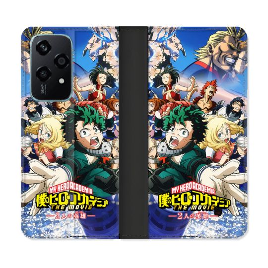 Housse cuir portefeuille Pour Honor 200 Lite 5G Manga My Hero Academia Affiche