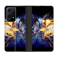 Housse cuir portefeuille Pour Honor 200 Lite 5G Manga Naruto VS
