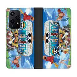 Housse cuir portefeuille Pour Honor 200 Lite 5G Manga One Piece Sunny