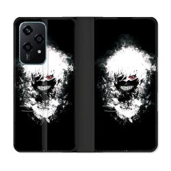Housse cuir portefeuille Pour Honor 200 Lite 5G Manga Tokyo Ghoul Kaneki Tag