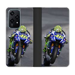 Housse cuir portefeuille Pour Honor 200 Lite 5G Moto Course GP Wheeling 46