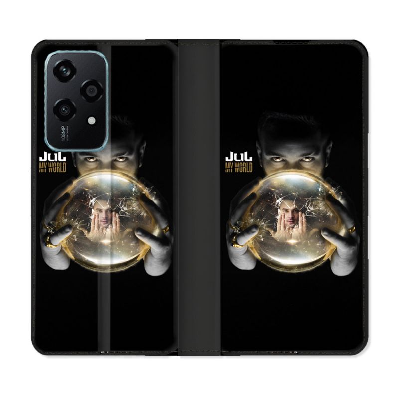 Housse cuir portefeuille Pour Honor 200 Lite 5G Musique Jul Affiche