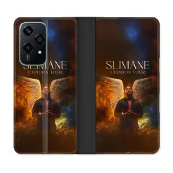 Housse cuir portefeuille Pour Honor 200 Lite 5G Musique Slimane Ange