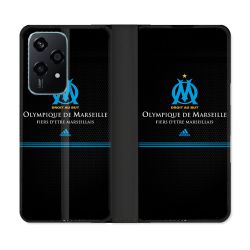 Housse cuir portefeuille Pour Honor 200 Lite 5G Olympique Marseille OM Fier etre Marseillais