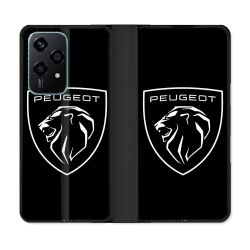 Housse cuir portefeuille Pour Honor 200 Lite 5G Peugeot