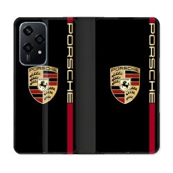 Housse cuir portefeuille Pour Honor 200 Lite 5G Porsche Line