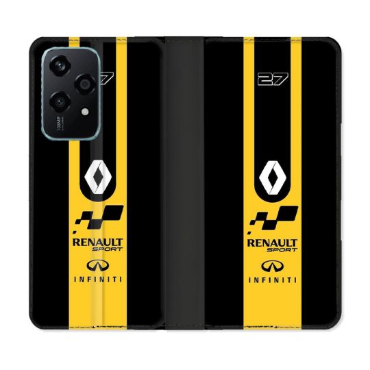 Housse cuir portefeuille Pour Honor 200 Lite 5G Renault