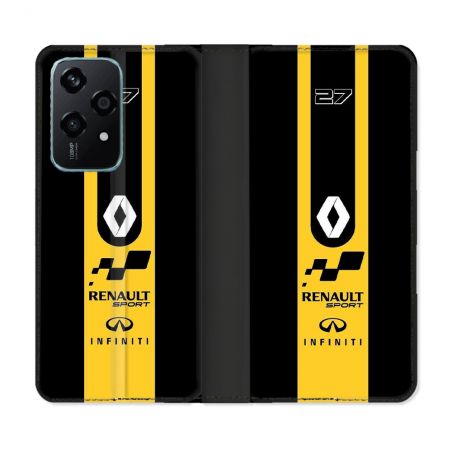 Housse cuir portefeuille Pour Honor 200 Lite 5G Renault