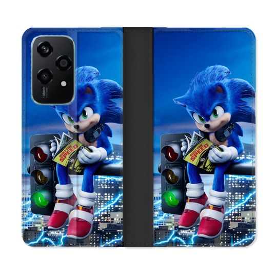 Housse cuir portefeuille Pour Honor 200 Lite 5G Sonic