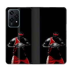 Housse cuir portefeuille Pour Honor 200 Lite 5G Sport Basketeur