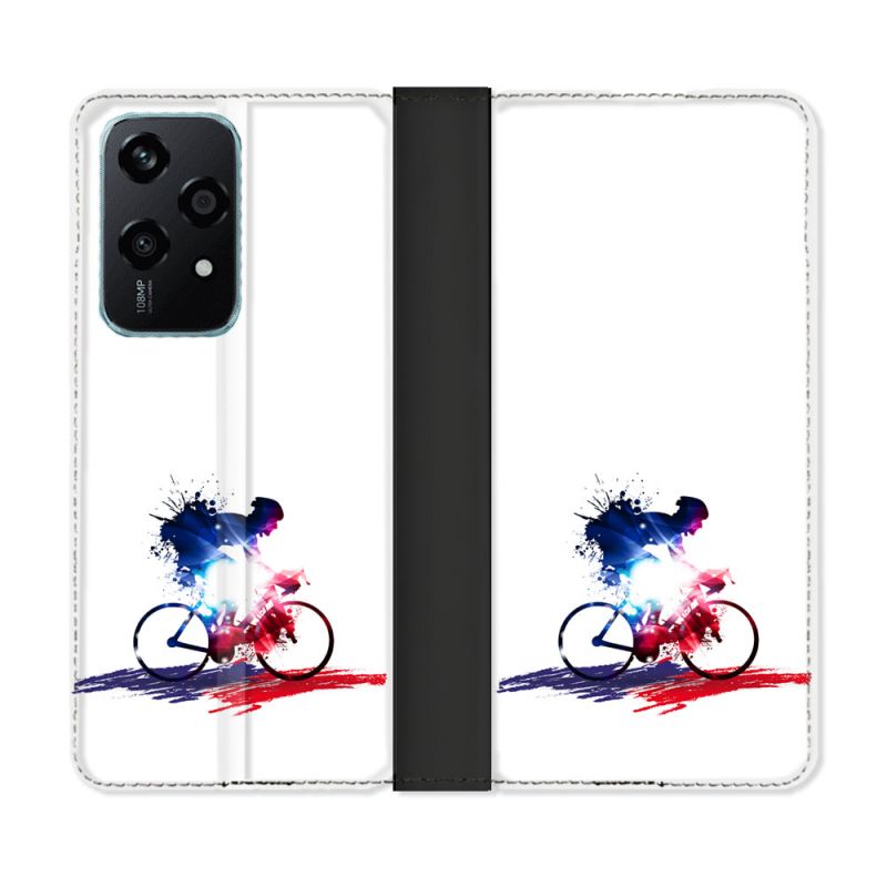 Housse cuir portefeuille Pour Honor 200 Lite 5G Sport Cyclisme France