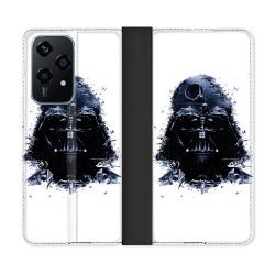 Housse cuir portefeuille Pour Honor 200 Lite 5G Star Wars - Dark Vador Blanc