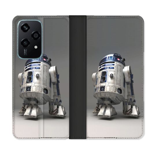 Housse cuir portefeuille Pour Honor 200 Lite 5G Star Wars - R2D2