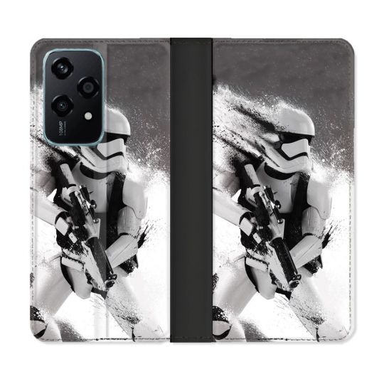 Housse cuir portefeuille Pour Honor 200 Lite 5G Star Wars - Trooper