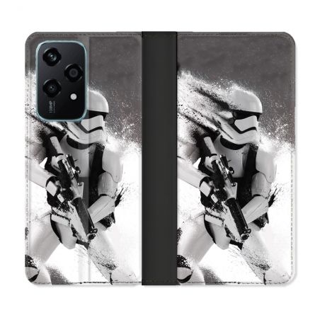Housse cuir portefeuille Pour Honor 200 Lite 5G Star Wars - Trooper
