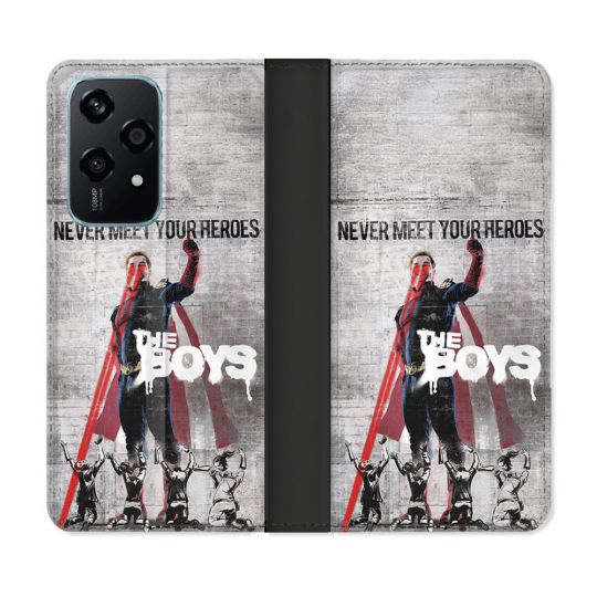 Housse cuir portefeuille Pour Honor 200 Lite 5G The Boys Affiche
