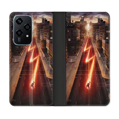 Housse cuir portefeuille Pour Honor 200 Lite 5G The Flash City